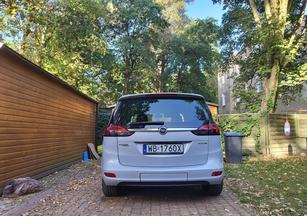 Opel Zafira cena 39900 przebieg: 171000, rok produkcji 2014 z Milanówek małe 352